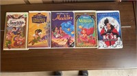 WALT DISNEY VHS MOVIE TAPES