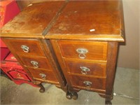 Two Vintage Night Stands