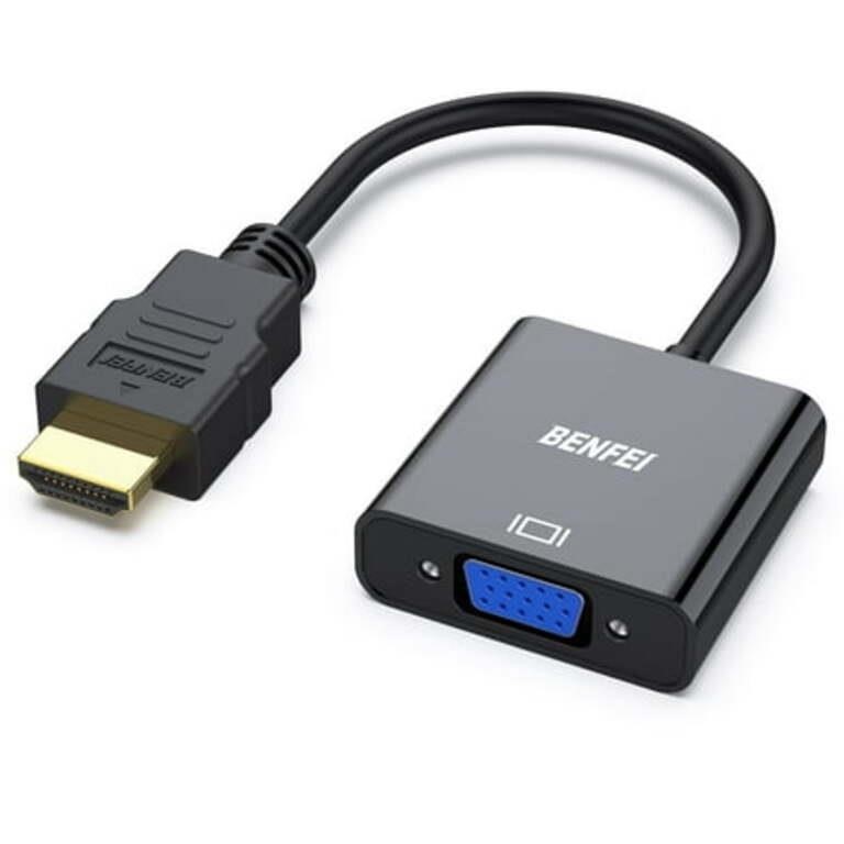 BENFEI HDMI to VGA Adapter For PC  Monitor  Projec