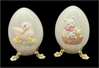 Goebel Collectible Annual Eggs '96 & '97