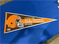 Cleveland Browns Division champs pennant