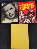 3 Hollywood Actors Actresses Western Books