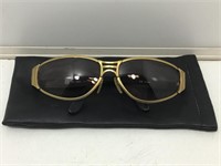 Vtg Jean Paul Gaultier JPG Gold Sunglasses.