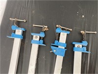 (4) Alum. Bar Clamps