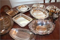 Selection of Plated Silverware