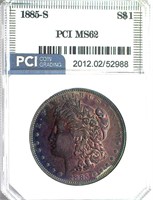 1885-S Morgan MS62 LISTS $475