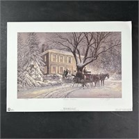 Doug Laird's "Winter Welcome" Limited Edition Prin