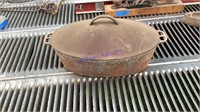 Wagner cast iron pot & lid