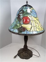 Tiffany style lamp 27" tall