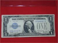 1928 "Funny Money" Blue Seal Note