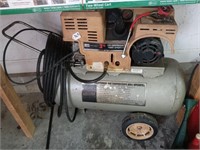 3 HP air compressor, paint sprayer