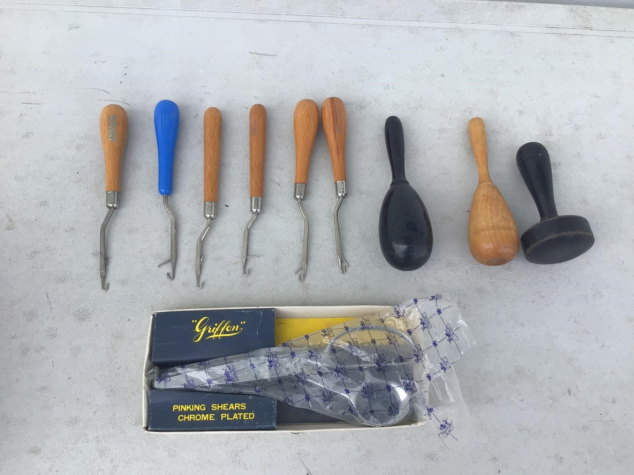 SEWING TOOLS, DARNERS, AND PINIKING SHEARS