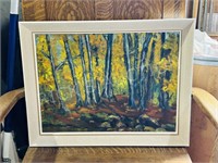 Original forest painting