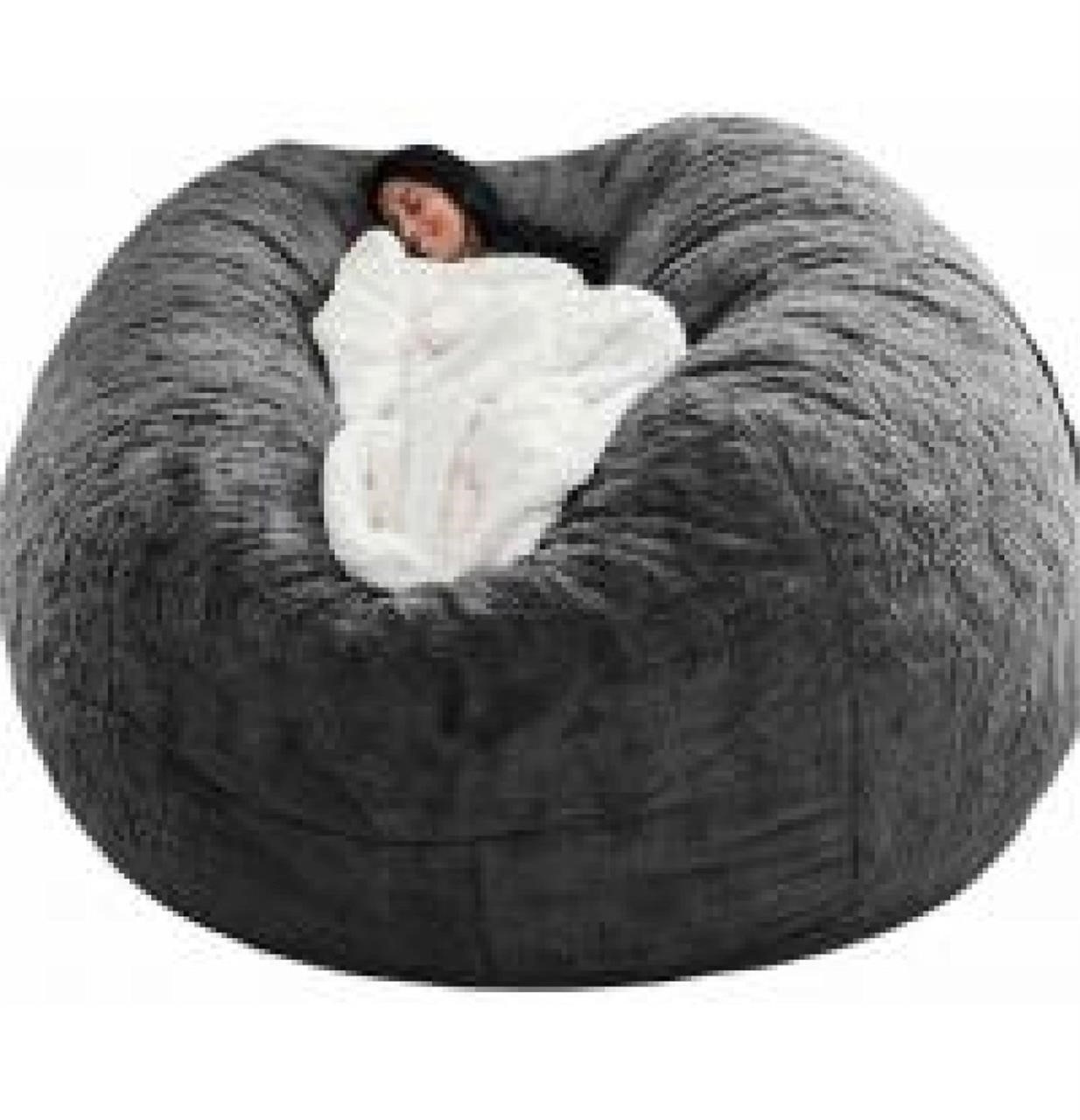 Sz 7ft Giant Bean Bag Chair(Cover Only) Oversized
