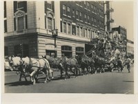 8x10 Wagon being pulled by horses