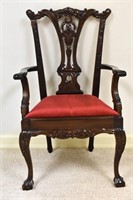 Mahogany Child's Chippendale Arm Chair