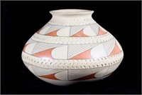 Signed Tarahumara Indians Casada Pottery Bowl