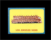 1963 Topps #48 Los Angeles Rams TC EX to EX-MT+