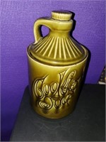 VINTAGE GREEN COOKIE JAR