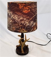 Mossy Oak Resin Deer Antler Accent Lamp