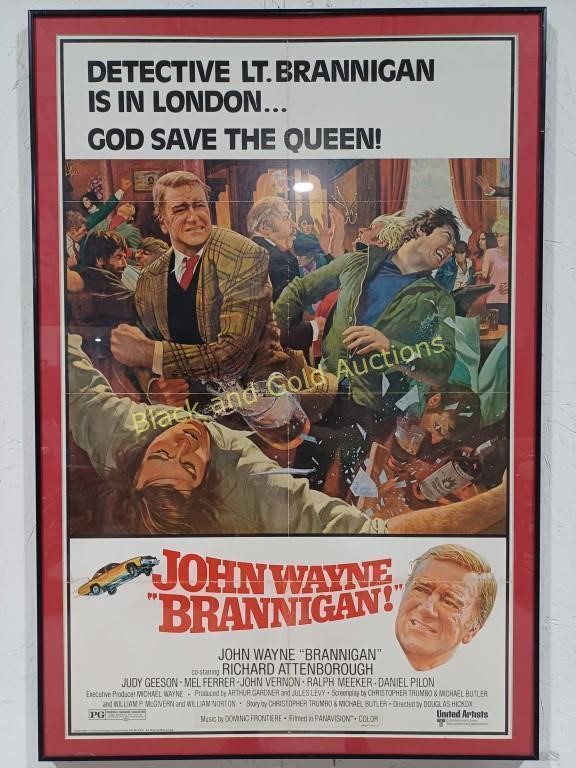 Original John Wayne Brannigan Movie Poster