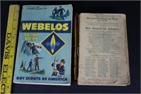 Vintage Webelos & Boy Scout Books