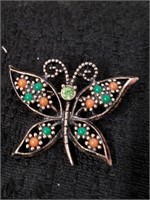 Vintage Sarah Covington butterfly pin