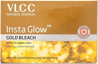 Vlcc Insta Glow Gold Bleach With Gold Oxide For