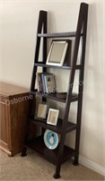 Ladder Shelf & Contents