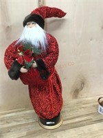 24 inch Santa figure in red suit