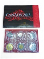 2013 Canada Uncirculated Coin set in original