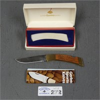 Gerber American Bicentennial Knife & Box