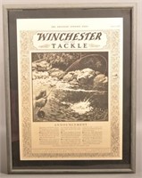 Large Framed Winchester Advertisement