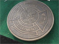Concrete fire department seal
