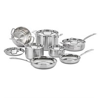 $300 Cuisinart Steel Cookware Set