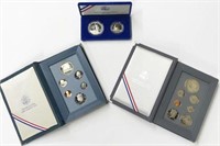 Lot: 3 Proof Coin Sets.