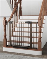 Cumbor 29.7"-40.6" Baby Gate for Stairs, Dog Gate