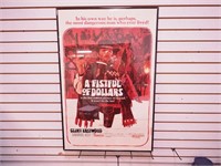 "A Fistful of Dollars" movie poster starring