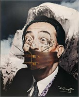 Portrait Of Salvador Dali By Tan Tolga Demirci