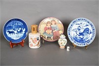Vintage Plates, Ginger Jar