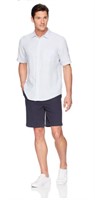 Amazon Essentials Men's Regular-Fit Linen Shirt,XL