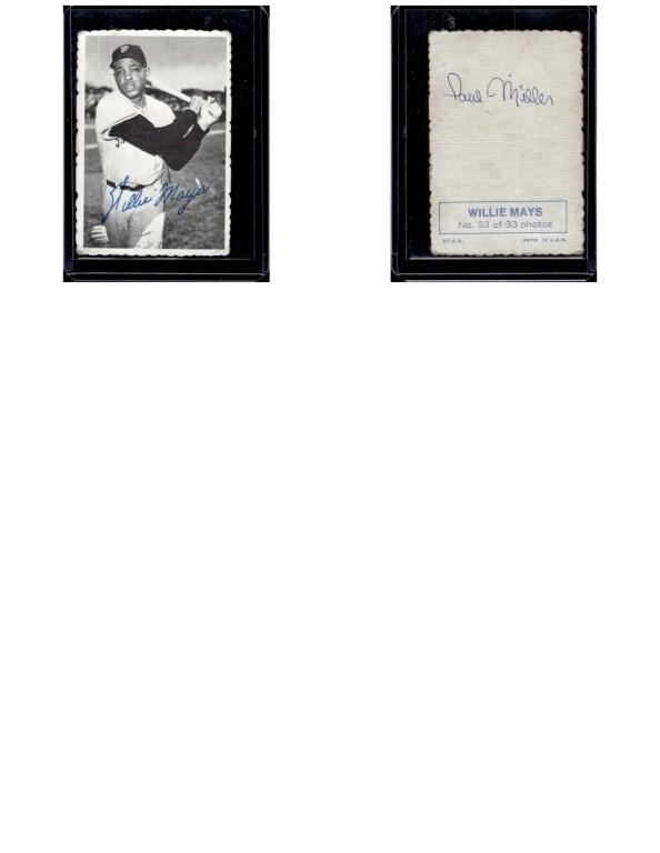 Afternoon Sports Card Auction