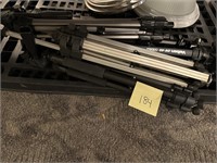 Lot of tripods