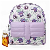 Pokemon Gengar Mini Backpack 11" x 9" x 4"...