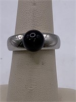 FOSSIL STEEL RING
