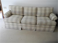 Plaid Sofa