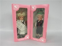 ENGLE BOY & GIRL DOLL: