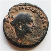 Elagabalus AD218-222 Semis Ancient coin 19mm