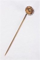 Late Victorian Gold Tie Pin,