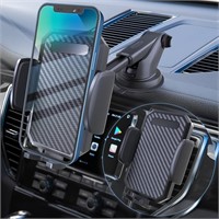 FBB 3-in-1 Phone Holder Car, Long Arm Suction Cup